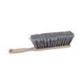  | Boardwalk BWK5408 4.5 in. Brush 3.5 in. Tan Plastic Handle Polypropylene Counter Brush - Gray image number 0