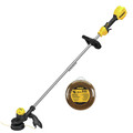 String Trimmers | Dewalt DCST925B-DWO1DT802 20V MAX Lithium-Ion 13 in. Cordless String Trimmer and 0.080 in. x 225 ft. String Trimmer Line Bundle (Tool Only) image number 0