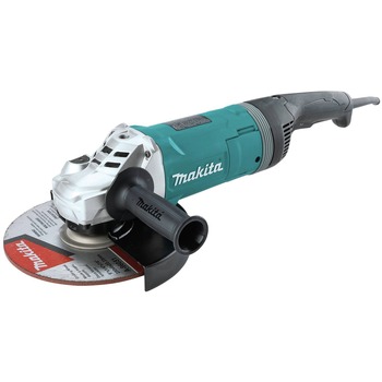 ANGLE GRINDERS | Makita 15 Amp 9 in. Corded Angle Grinder with Rotatable Handle and Lock-On Switch - GA9080