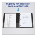 July Member-Exclusive Offer Save 10% off on One Item | Avery 06400 3 Round Rings 1 in. Capacity 14 in. x 8.5 in. Legal Durable Non-View Binder - Black image number 4