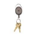 July Member-Exclusive Offer Save 10% off on One Item | Advantus 75553 30 in. Extension Carabiner-Style Retractable ID Card Reel - Smoke (6/Pack) image number 2
