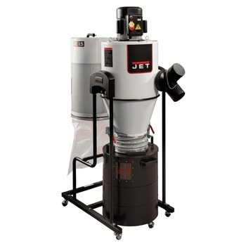 JET JCDC-1.5 115V 1.5 HP 1PH Cyclone Dust Collector - JT9-717515