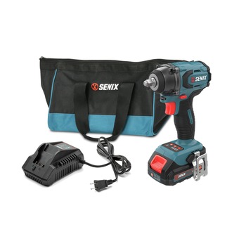 DRILLS | Senix 20V Max Brushless 3/8 in. Cordless Impact Wrench Kit (2 Ah) - PDWX2-M11