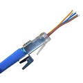 Electronics | Klein Tools VDV826-705 Pass-Thru RJ45 - CAT6A Shielded Modular Data Plugs (50/Pack) image number 7