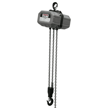 JET 1SS-1C-20 1 Ton Capacity 20 ft. 1-Phase Electric Chain Hoist