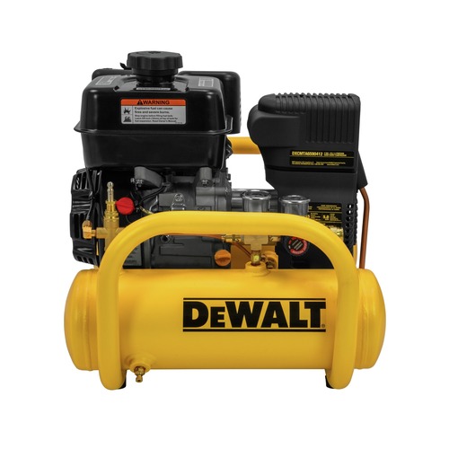 Portable Air Compressors | Dewalt DXCMTA6590412 4 Gallon 155 PSI Kohler Gas Powered Oil-Free Portable Air Compressor image number 0