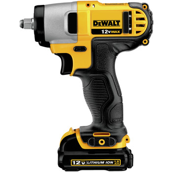 Dewalt 12V MAX Brushed Lithium-Ion 3/8 in. Cordless Impact Wrench Kit with (2) 1.5 Ah Batteries - DCF813S2
