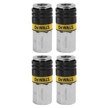 Dewalt DXCM036-0228 4-Piece Industrial Female Couplers