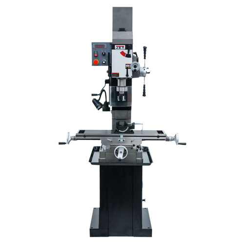 Milling Machines | JET JT9-351162 JMD-45VSPF Variable Speed Square Column Geared Head Mill Drill with Newall DP500 2-Axis DRO image number 0