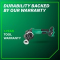 Angle Grinders | Metabo HPT G1812DFQ4M 18V MultiVolt Brushless Paddle Switch Lithium-Ion 4-1/2 in. Cordless Angle Grinder (Tool Only) image number 12