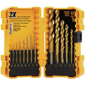 Bits and Bit Sets | Dewalt DW1341 14 Pc Titanium Speed Tip Drill Bit Set image number 1