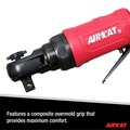 Air Ratchet Wrenches | AIRCAT 807 3/8 in. &ldquo;Mini&rdquo; Air Palm Ratchet image number 4