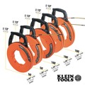 Material Handling | Klein Tools 56351 3/16 in. x 100 ft. Fiberglass Fish Tape with Spiral Steel Leader image number 11