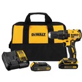 Drill Drivers | Dewalt DCD777C2 20V MAX Brushless Lithium-Ion 1/2 in. Cordless Drill Driver Kit with 2 Batteries (1.5 Ah) image number 0