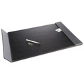  | Artistic 5240-BG 24 in. x 19 in. Monticello Desk Pad with Fold-Out Sides - Black image number 1