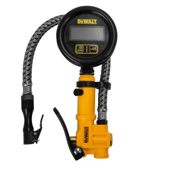  | Dewalt 2.5 in. Digital Inflator with 12 in. Steel Braided Hose - DXCM024-0411