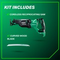 Metabo HPT Clearance | Metabo HPT CR36DAQ4M 36V Brushless 1-1/4 in. Cordless Reciprocating Saw with Orbital Action (Tool Only) image number 1
