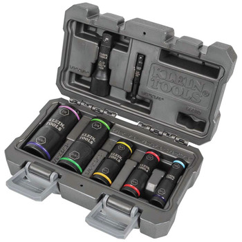 IMPACT SOCKETS | Klein Tools 7-Piece Flip Impact Socket Set - 66070
