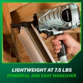 Air Framing Nailers | Metabo HPT NR90AES1M 21-Degree 3-1/2 in. Plastic Collated Framing Nailer image number 9