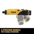 Dewalt DCF680N2 8V MAX Brushed Lithium-Ion 1/4 in. Cordless Gyroscopic Screwdriver Kit with 2 Batteries (4 Ah) image number 9