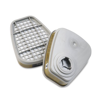 3M 6006 6006 Respirator Cartridge for Certain Organic Vapors and Acid Gases (2/Pack)