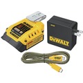 Chargers | Dewalt DCB094K 20V MAX FLEXVOLT 5 Amp USB Charging Kit image number 0