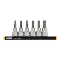 4th of July Sale | Dewalt DWMT17000 (6-Piece) 3/8 in. Drive SAE Hex Bit Socket Set image number 1