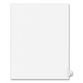 July Member-Exclusive Offer Save 10% off on One Item | Avery 01426 11 x 8.5 Avery Style Preprinted Legal Exhibit Side Z 26-Tab Index Dividers - White (25/Pack) image number 0