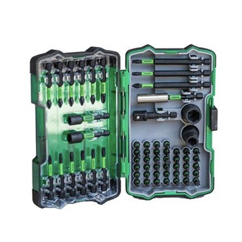 POWER TOOL ACCESSORIES | Metabo HPT 60-Piece 1/4 in. Impact Driver Bits and Sockets Set - 115860M