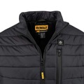 Heated Vests | Dewalt DCHJ093D1-2X Men's Lightweight Puffer Heated Jacket Kit - 2X, Black image number 7