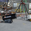 Job Site Heaters | Mr. Heater MHQ170FAVT 125,000 - 170,000 BTU Forced Air Propane Heater image number 2