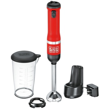 Black & Decker kitchen wand Cordless Immersion Blender - Red - BCKM1011K06