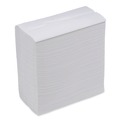  | Boardwalk BWK8302 12 in. x 7 in. Tallfold Dispenser Napkin - White (10000/Carton) image number 0