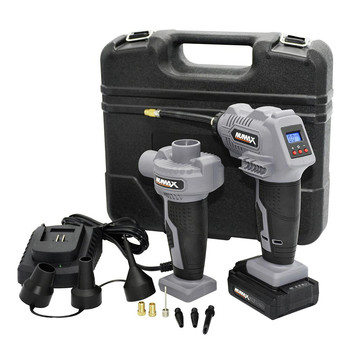 INFLATORS | NuMax Cordless 16V Power Inflator and Air Pump Kit with Case - SH16VIPK