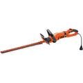  | Black & Decker HH2455 120V 3.3 Amp Brushed 24 in. Corded Hedge Trimmer with Rotating Handle image number 3