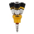 Air Chisels | Dewalt DXCM041-0121 3-Way Round Manifold image number 1