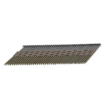 NAILS | Dewalt 3 in. x 0.120 in. 30 Degree Paper Collated Smooth Shank Off-Set Framing Nails (2,000 Pack) - DPT-10D120GFH