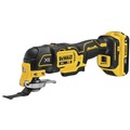 Save 10% off one item | Dewalt DCK202P1 20V MAX XR Brushless Lithium-Ion Cordless 5 in. Random Orbital Sander and 3-Speed Oscillating Multi-Tool Combo Kit (5 Ah) image number 2