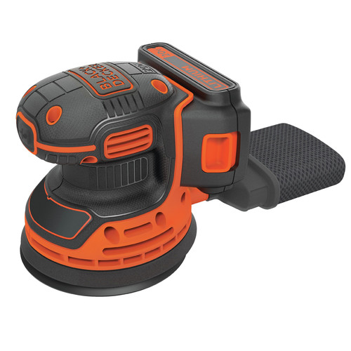 Random Orbital Sanders | Black & Decker BDCRO20C 20V MAX Lithium-Ion Brushed Cordless Random Orbital Sander Kit (1.5 Ah) image number 0