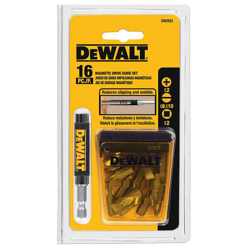 Bits and Bit Sets | Dewalt DW2053CS 16-Piece Magnetic Drive Guide Set image number 0