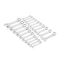 Ratcheting Wrenches | GearWrench 81903 20-Piece SAE/Metric Stubby Combination Non-Ratcheting Wrench Set image number 1