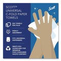  | Scott 03623 10.13 in. x 13.15 in. 1-Ply Essential C-Fold Towels - White (9 Packs/Carton) image number 10