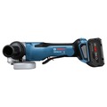 Angle Grinders | Bosch GWX18V-13PB14 18V PROFACTOR Lithium-Ion Spitfire X-LOCK 5 in. - 6 in. Angle Grinder Kit with Paddle Switch (8 Ah) image number 2