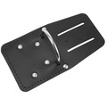 Tool Belts | Klein Tools 5456 Leather Hammer Holder with Slotted Connection and Metal Ring image number 1
