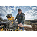 Miter Saws | Dewalt DHS790AT2DWX723 120V MAX FlexVolt 12 in. Dual Bevel Sliding Compound Miter Saw Kit with Heavy-Duty Miter Saw Stand image number 15