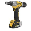 Paint and Body | Dewalt DCF414GE2 20V MAX XR Brushless Lithium-Ion 1/4 in. Cordless Rivet Tool Kit with 2 POWERSTACK Batteries (1.7 Ah) image number 2