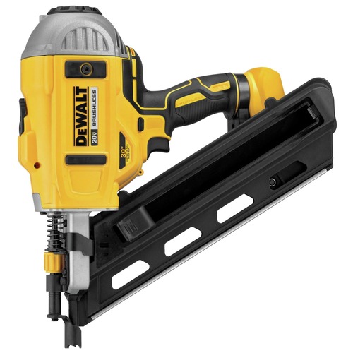 DEWALT 20V MAX XR Lithium-Ion Cordless Brushless 2-Speed 30° Paper Collated  Framing Nailer (Tool Only) DCN692B - The Home Depot