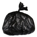  | Inteplast Group VALH4048K22 High-Density 45 Gallon 40 in. x 46 in. Commercial Can Liners - Black (150/Carton) image number 1