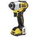 Impact Drivers | Dewalt DCF801F2 XTREME 12V MAX Brushless Lithium-Ion 1/4 in. Cordless Impact Driver Kit with (2) 2 Ah Batteries image number 1