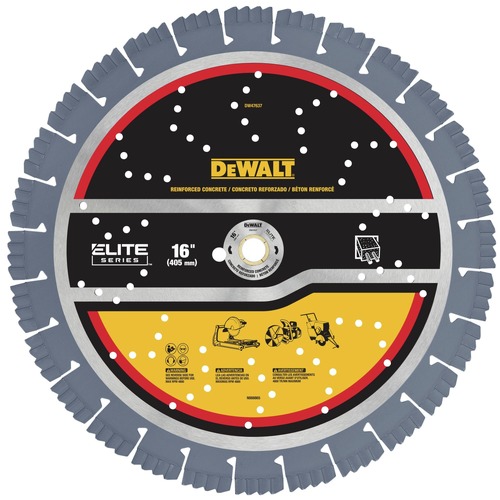 National Tradesmen Day Sale | Dewalt DW47637 16 in. XP7 Reinforced Concrete Segmented Diamond Blade image number 0